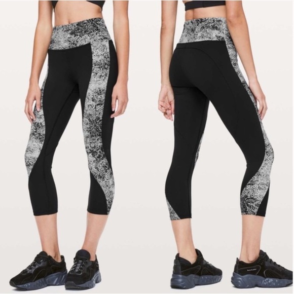 6. Lululemon Sweat & Repeat Crop *21" - Picture 1 of 16